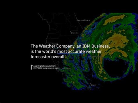 accurate weather forecast|IBM’s The Weather Company Is World’s Most Accurate .
